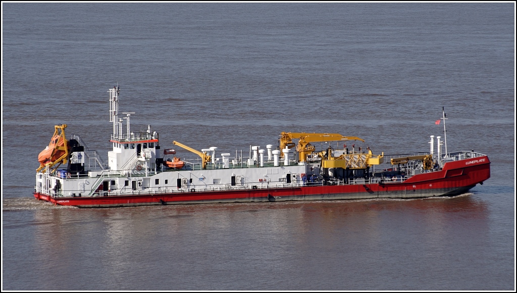 Das seeg�ngige �lbek�mpfungsschiff LUNEPLATE (IMO 9092264) entstand 2006 nach zweij�hriger