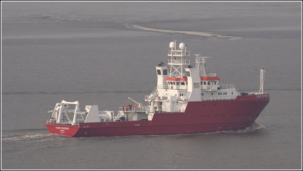 Ein Nachschuss auf die FUGRO SEARCHER (IMO 9504011). 16.02.2010 (Maggie)
