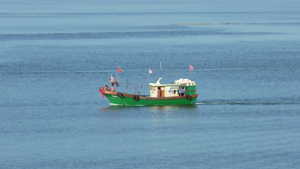 Fischerboot, Yangpu/Hainan, 25.7.10