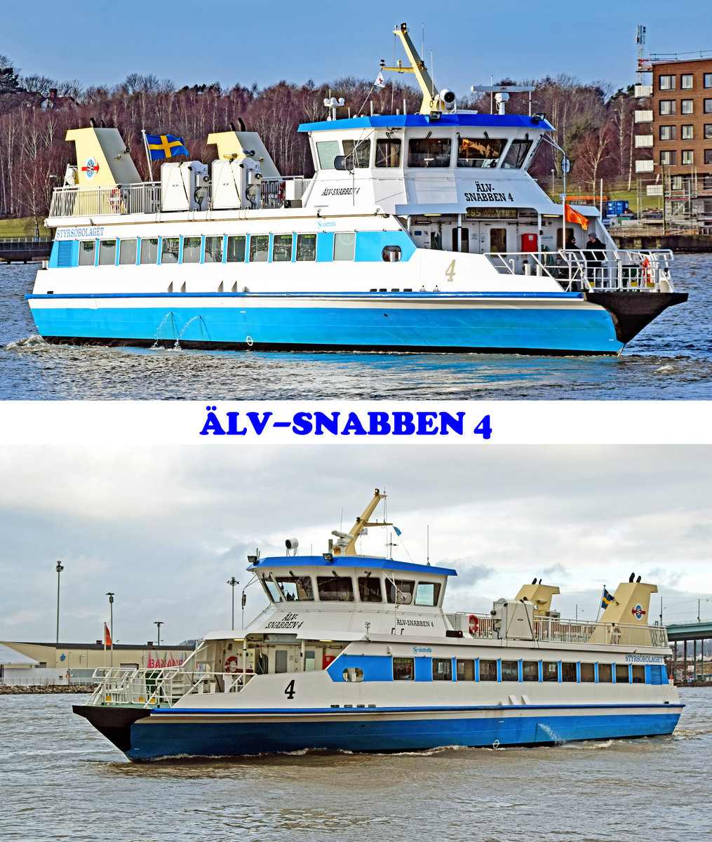 ÄLV-SNABBEN 4 am 9.2.2019 in Göteborg