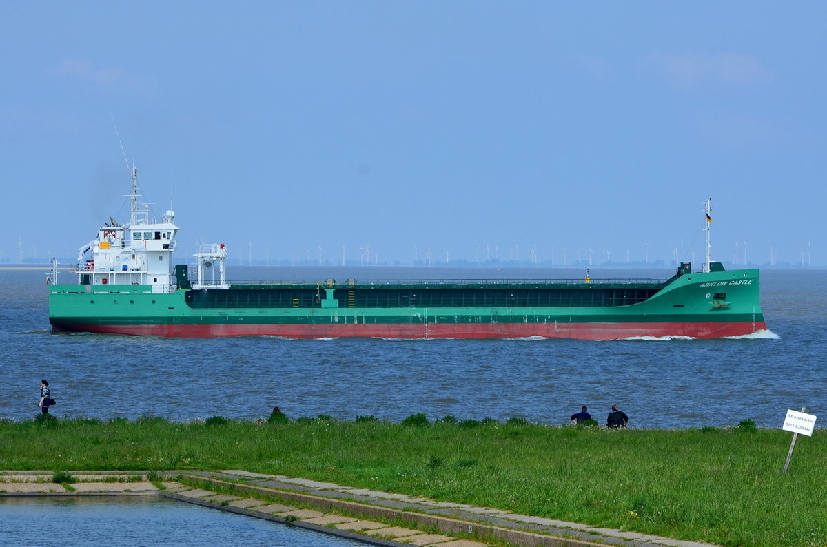 ARKLOW CASTLE , General Cargo , IMO 9757101 , Baujahr 2017 , 87.4 × 15m , 20.05.2017  Cuxhaven