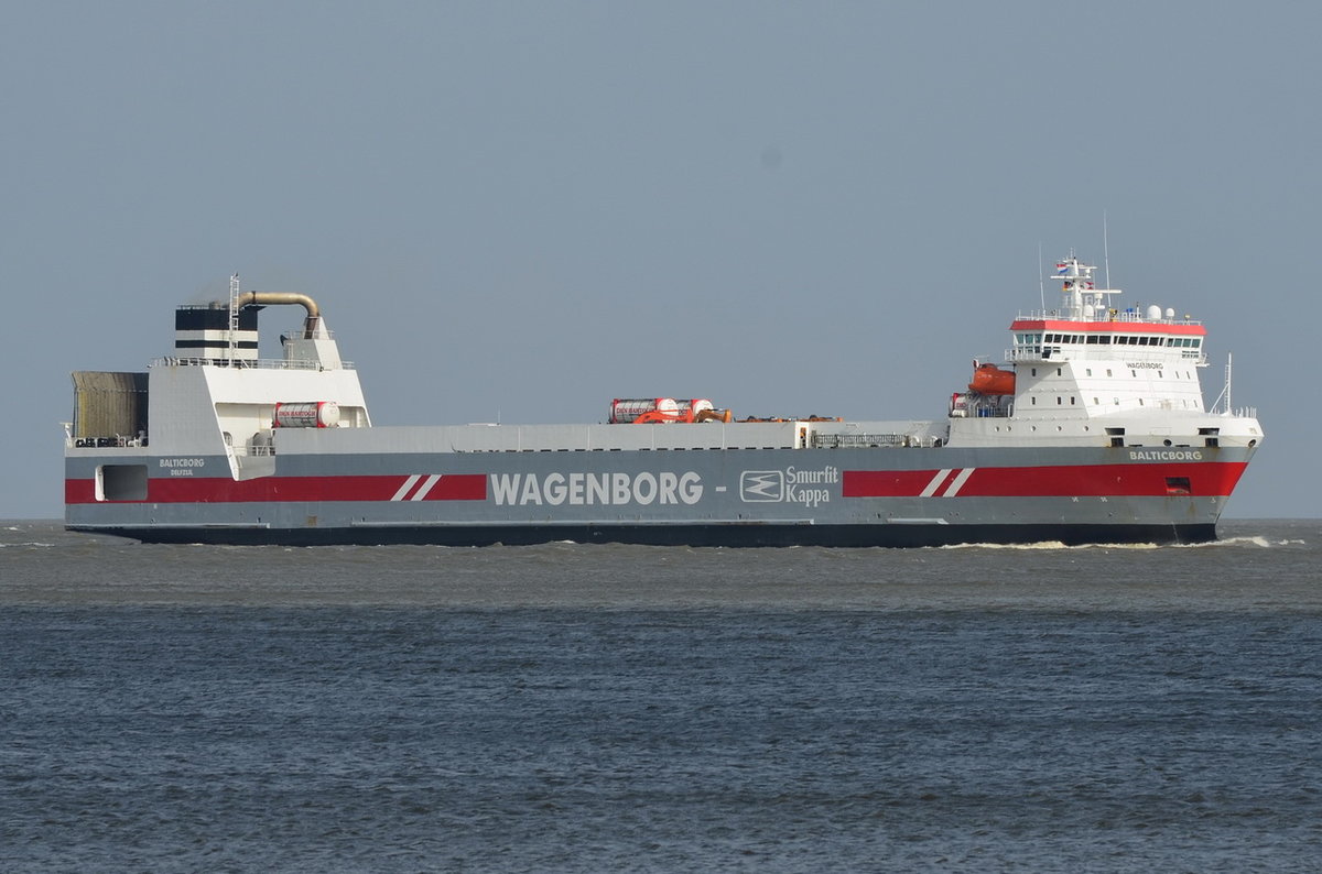 BALTICBORG , Ro-Ro Cargo Ship , IMO 9267716 , Baujahr 2004 , 153 x 22 m , 17.03.2017 Cuxhaven