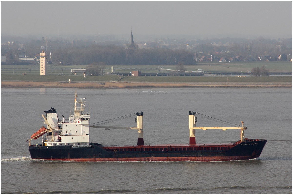 Höhe Bremerhaven Weser abwärts ATLANTIK