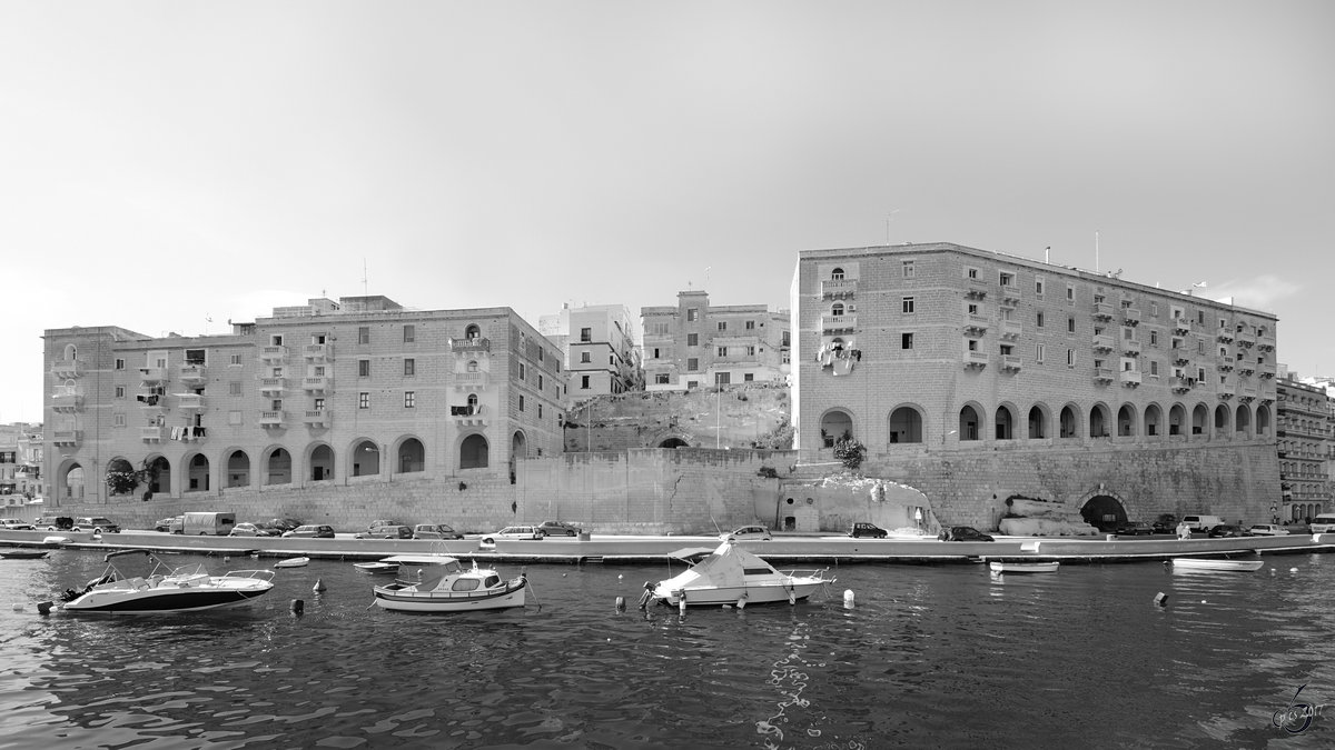Ein paar kleinere Boote auf Malta. (Senglea, Oktober 2017)