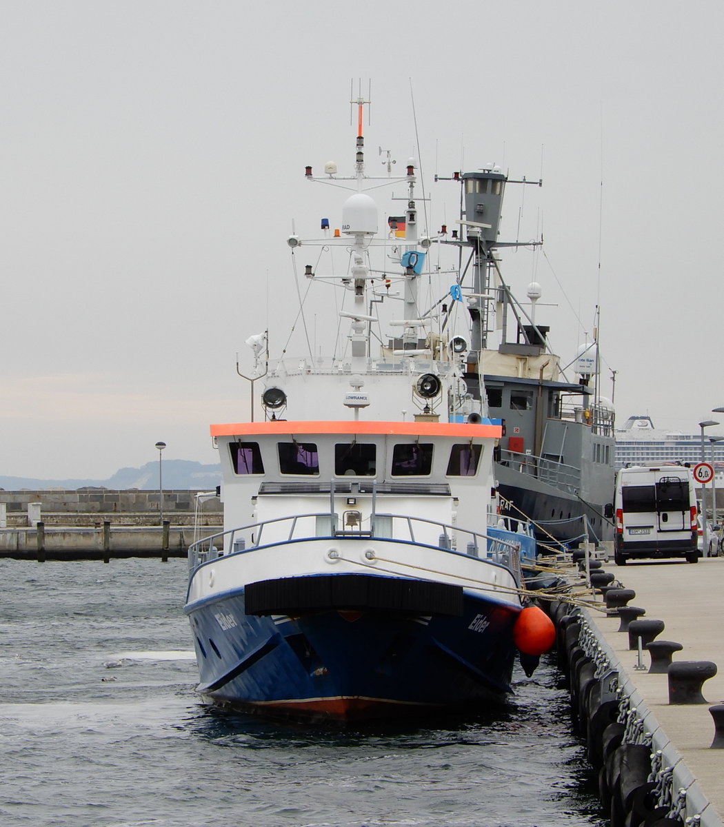 Fischereiaufsicht EIDER am 08.10.20 im Stadthafen Sassnitz