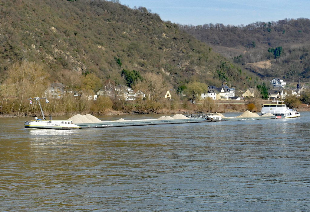 GMS  Privilege II  auf dem Rhein in Remagen - 16.03.2017