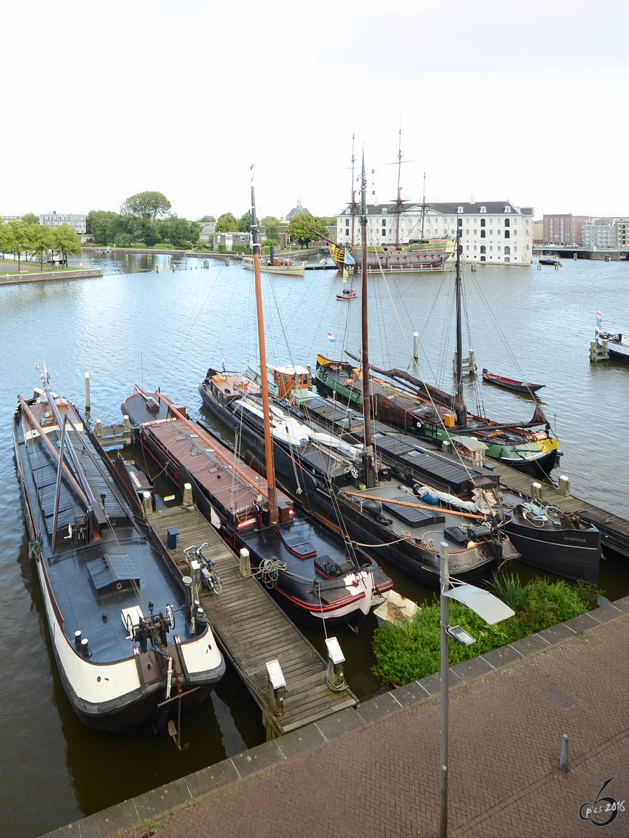 Im Museumshafen von Amsterdam (August 2012)