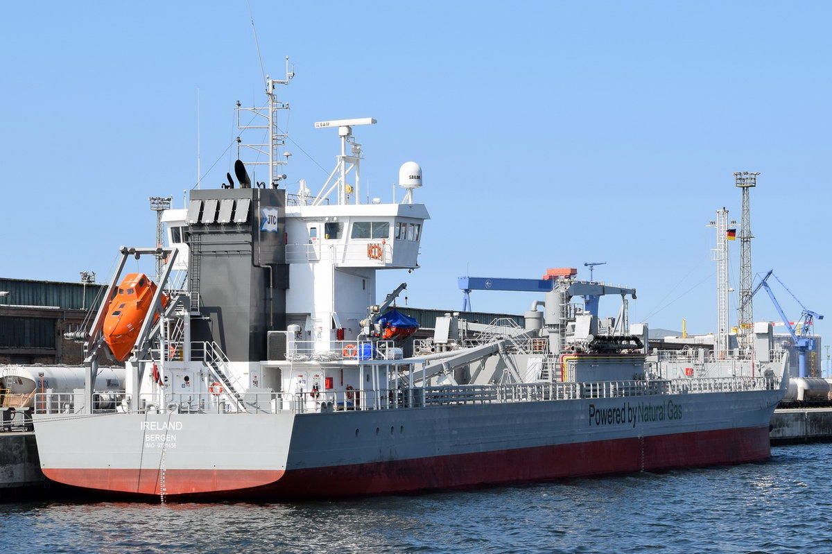 IRELAND ,  General Cargo ,IMO 9771456 , 110 × 14m ,27.08.2016 Rostock-Warnemünde