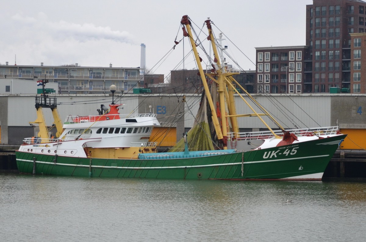 JACOB WILLELMINA  UK-45  Trawler   IJmuiden / NL   14.03.2015