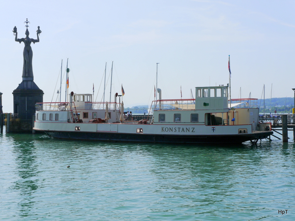 MS Konstanz im Hafen von Konstanz am 12.07.2015