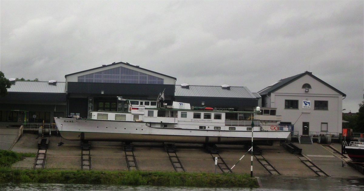 MS MAINZ auf der Werft in Koblenz im Jahr 2010