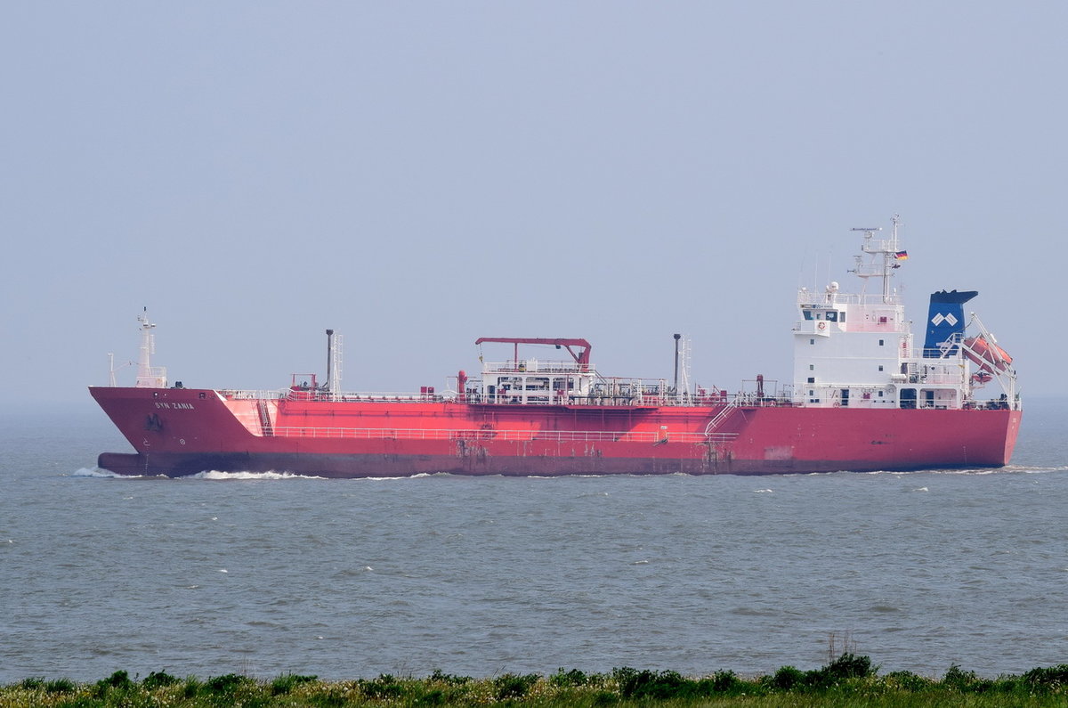 SYN ZANIA , LPG Tanker , IMO 9346938 , Baujahr 2008 , 95.5 × 15.5m , 18.05.2017 Cuxhaven