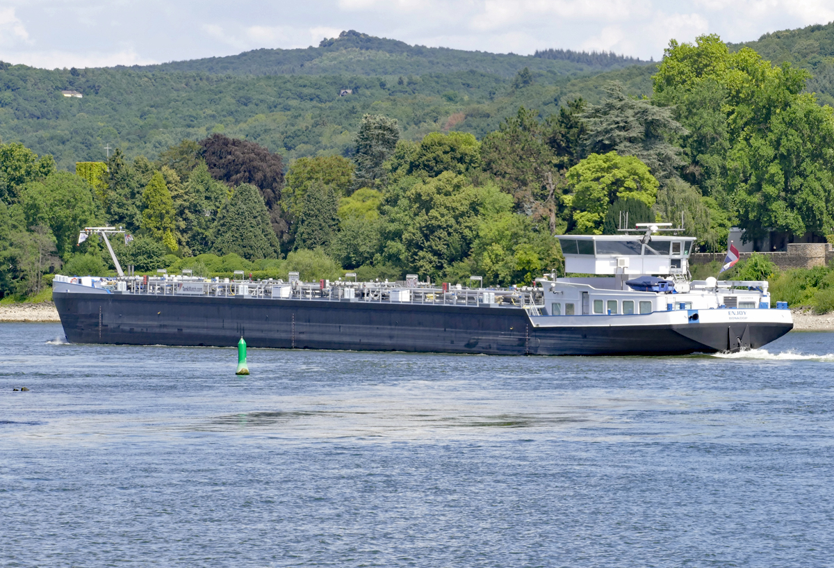 TMS  ENJOY  auf dem Rhein bei Unkel - 16.07.2018