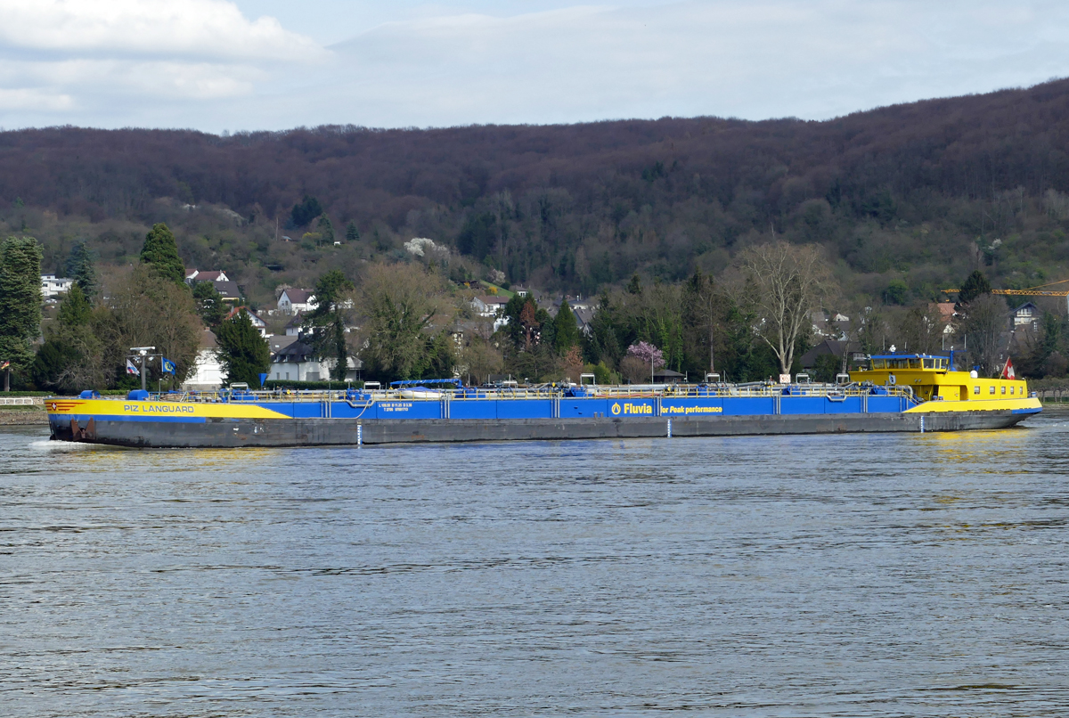 TMS Piz Languard auf dem Rhein in Remagen - 16.03.2020
