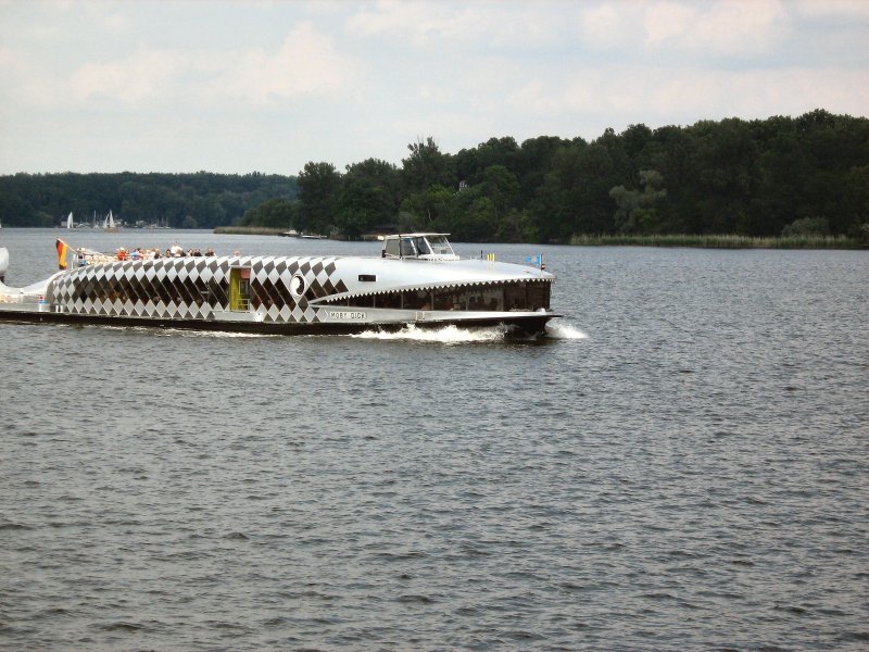 Ausflugschiff MS Moby Dick auf dem Wannsee, Sommer 2007