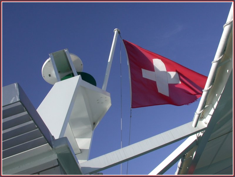 Blick zum  Schweizer Himmel  auf der Euregia in Romanshorn. (19.11.2005)