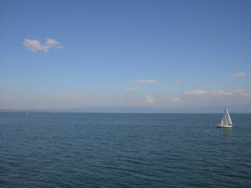 Panorama vom Bodensee aus. bodensee. Panorama vom Bodensee aus.