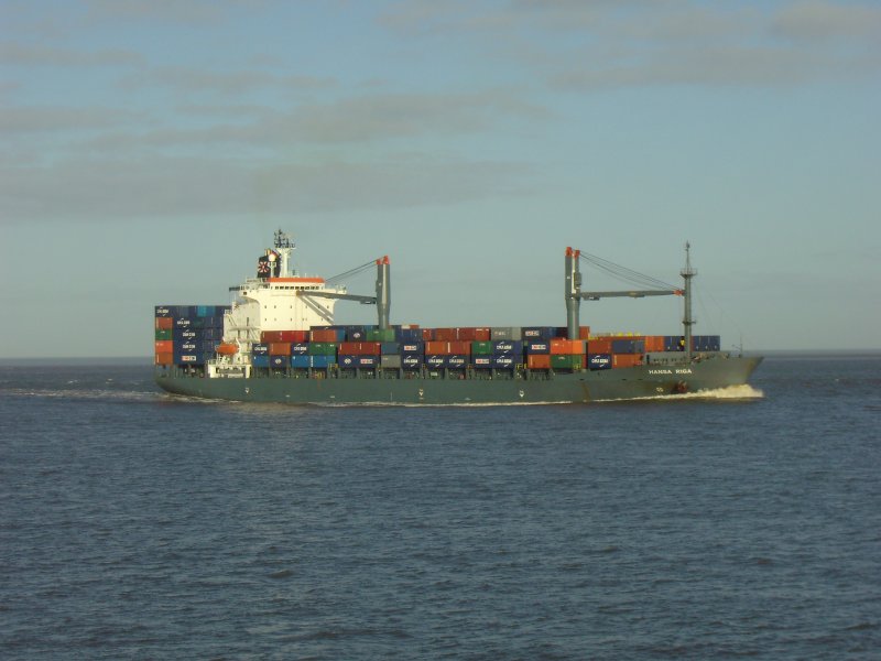  Hansa Riga in Cuxhaven am 31.12.2007 