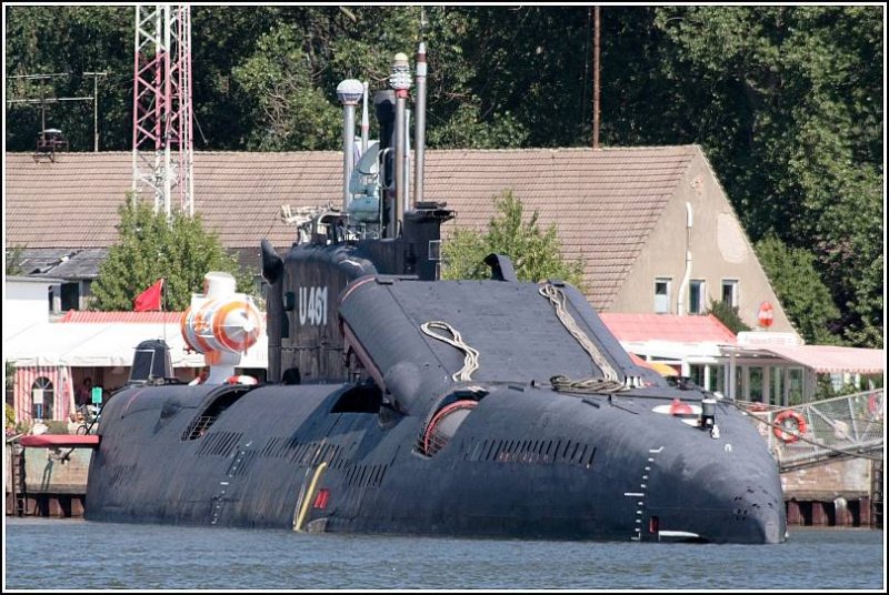 Das ehemalige sowjetische UBoot U 461 der JulietteKlasse lief im