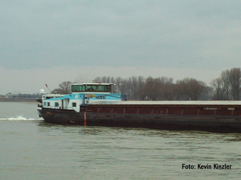 ein Frachtschiff der Reederei MSG  