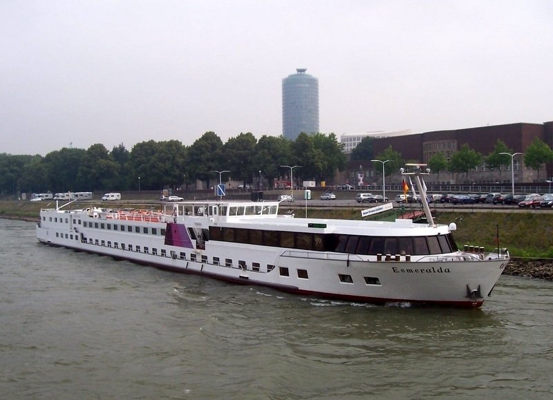 MS  Esmeralda  am 11.06.2007 in Dsseldorf.