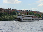  Drottningholm  zu sehen  am 20. Juni 2016 auf dem Schärengarten bei Stockholm.