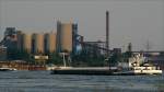 Am 03.05.2008 auf dem Rhein bei Duisburg-Walsum - Gtermotorschiff  Govert Sr.  (Werkendam/N), Europanummer 2327617, Lnge 110 m, Breite 11,45 m.