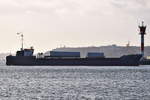 JAN D , General Cargo , IMO 9013000 , Baujahr 1991 , 90 × 12m , 16.02.2016 auf der Kieler Förde 
