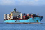 MEARSK BATUR , Containershiff , IMO  9402029 , Baujahr 2009 , 223.3 x 32.2 m , 3100 TEU , 16.03.2020, Cuxhaven