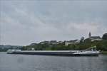 . GMS BANZAI, Euronr. 02328296; Bj 2006; L 110 m; B 11,45 m; Heimathafen Brgge (B), gesehen nahe Stadtbredimus auf der Mosel Stromaufwrts unterwegs.  18.09.2016