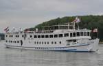 ,,Lady Anne“  ein Niederlndisches Flusskreuzfahrtschiff  auf dem Rhein bei Germersheim. Beobachtet am 09.06.2015 
