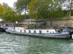 Seine Paris - MS PILAR TOO ( Hausboot ) in Paris am 16.10.2009