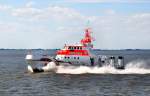 Seenotrettungskreuzer  Hermann Rudolf Meyer  am 23.08.09 vor Bremerhaven gesehen.Lg. 23m - Br. 6m - 24 Kn Bauj.1996