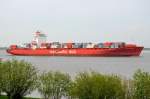 CAP HARRISSON   Containerschiff   Lühe  06.05.2014   262 x 32m