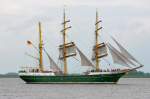 ALEXANDER VON HUMBOLDT  II  Segelschiff  Lühe   09.05.2014
