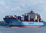  Maersk Kensington  02.09.2014
2007 / 12 
overall length (m): 299,50 
overall beam (m): 40,30 
maximum draught (m): 14,00 
maximum TEU capacity: 6477 
container capacity at 14t (TEU): 4720 
reefer containers (TEU): 508 
deadweight (ton): 84.676 
