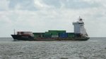Containerschiff  Conmar Elbe  in Cuxhaven, 10.9.2015