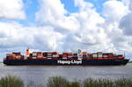 LEVERKUSEN EXPRESS , Containerschiff , IMO 9613006 , Baujahr 2013 , 13169 TEU  , 366 x 48m , 19.04.2017 Grünendeich