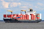 CAP BEATRICE , Containerschiff , IMO 9275062 , Baujahr 2004 , 210 × 30.23m , 2556 TEU , 15.09.2017 uxhaven 