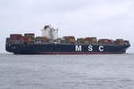 MSC LUCIANA , Containerschiff , IMO 9398383 , Baujahr 2009 , 363.57 × 45.61m , 11312 TEU , 23.12.2018 , Cuxhaven