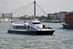 Der  Waterbus  auf der Maas im Rotterdamer Hafen - 15.09.2012