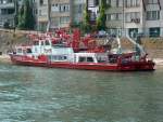 Feuerlschboot Basel Stadt.