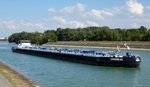 TMS  Admiral , rheinaufwärts vor der Schleuse in Marckolsheim, L=110m, 2780t, 1500PS, Baujahr 2008, unter niederländischer Flagge, Sept.2016