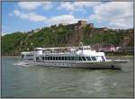 Am 07.05.2008 legt das Ausflugschiff MS  Loreley  der Kln-Dsseldorfer am Rheinufer in Koblenz an.