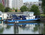 WILD MAA im Areal in der Hafenanlage von Basel(CH) / Weil am Rhein (D) ? am 17.07.2023