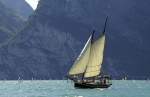 Die  Siora Veronica  ist einer der wenigen erhaltene Segelschiffe fr die Befrderung von Personen und Gter ber dem Gardasee.