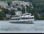 MS WALDSTÄTTER im Seebecken vor Luzern am 16.07.2023
