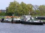 Sieht nach Arbeit aus, weshalb es die SEEADLER (5033800), L: 21,8m, B: 5,1m vom WSA Brandenburg/Havel nach Lauenburg (Schleswig-Holstein) verschlagen hat; Elbe-Lbeck-Kanal, 29.04.2010  