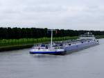FRANKEN(04805760; L=110; B=11,4mtr.; 2511t; Baujahr 1997) ist im    Amsterdam-Rijnkanaal Richtung Niederlndischer Hauptstadt unterwegs; 110905