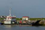 . Mehrzweckschiff  Janssand, seit 1970er Jahren im Dienst  der NLWKN,  wird meistens zur Schadstoffunfallbekmpfung  eingesetzt, gesehen im Hafen von Neuharlingersiel. 09.10.2014 